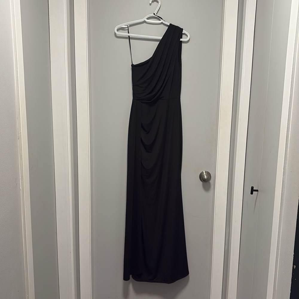 One Shoulder Copper Rose Paris Size Large Dress Soft & Stretchy Sexy